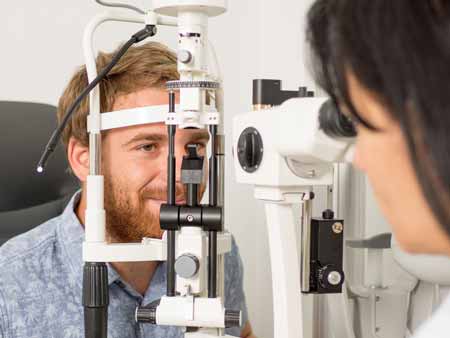 Exame oftalmológico